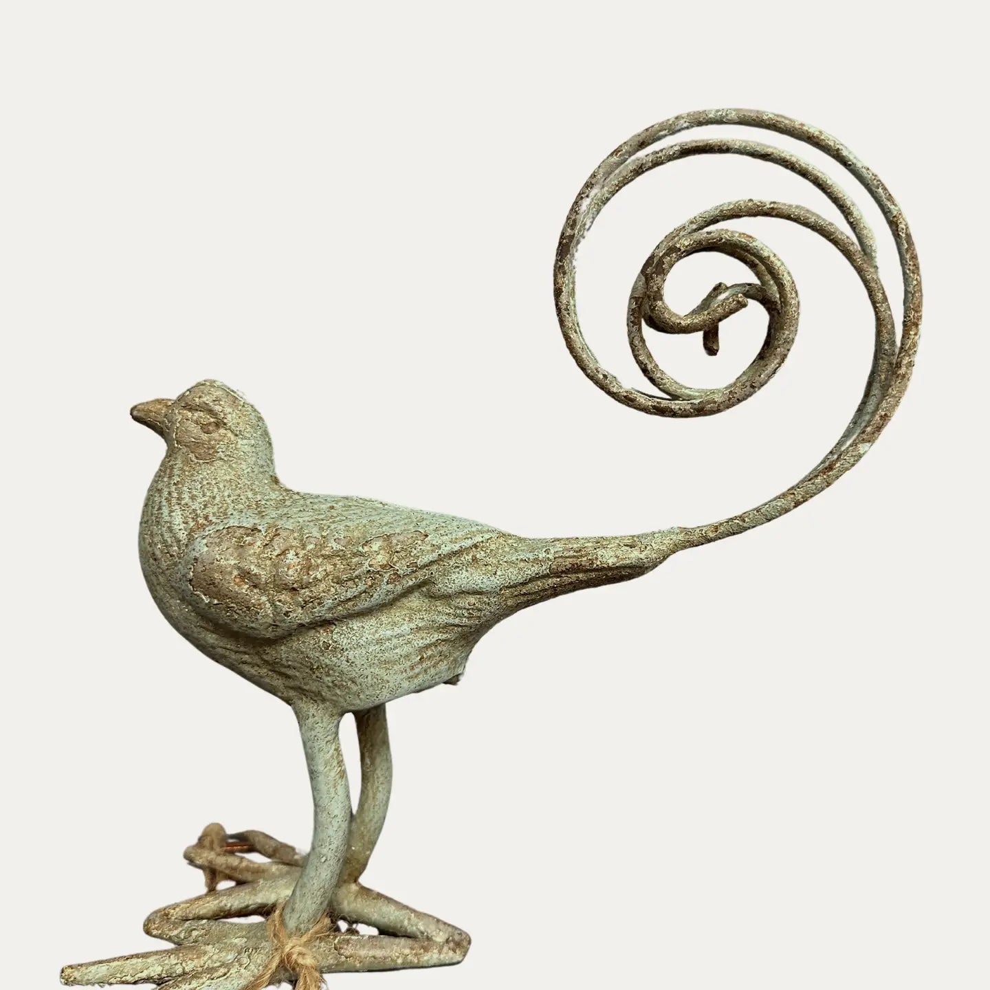 Rustic Cast Iron Napkin Holder-Bird