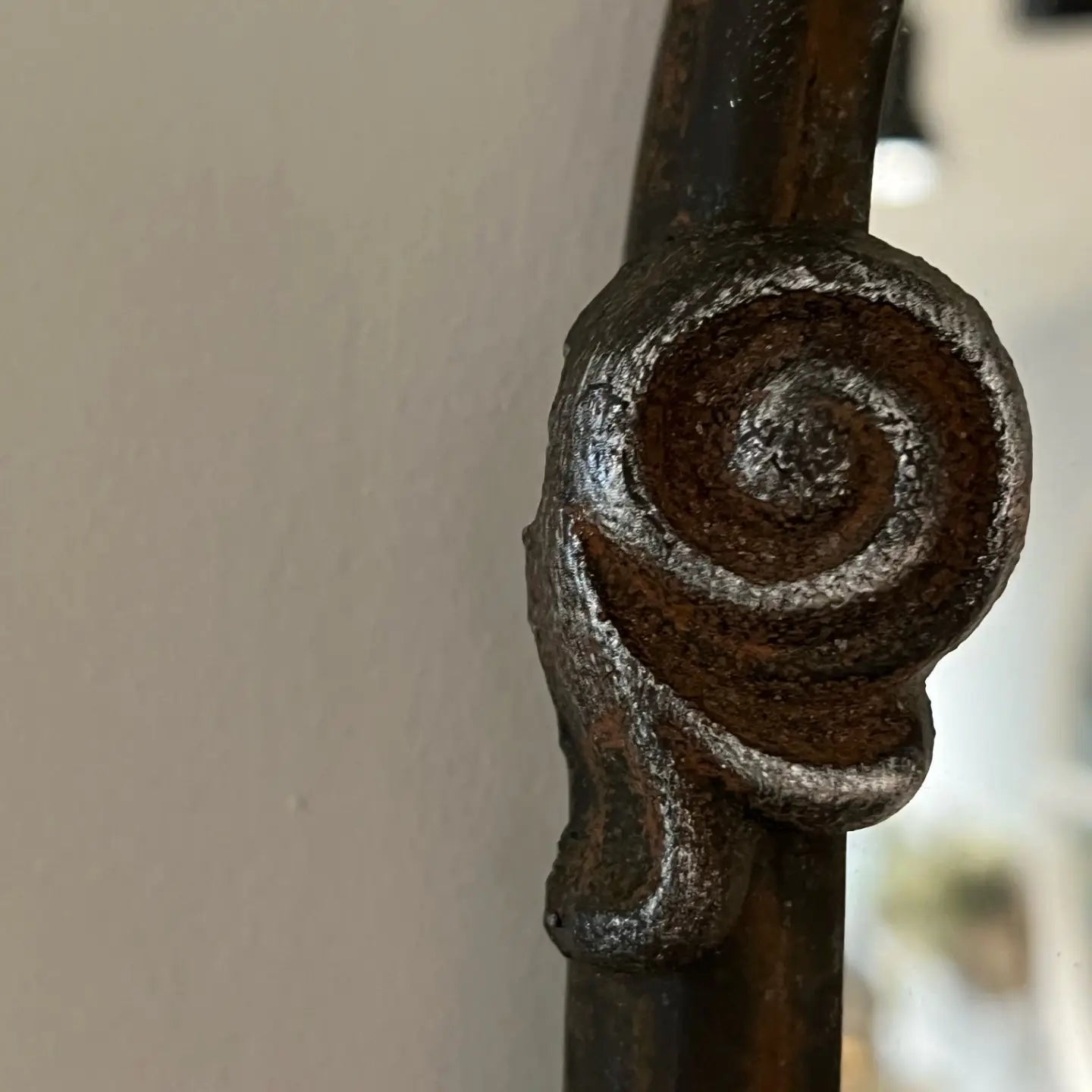 Vintage Iron Frame Mirror