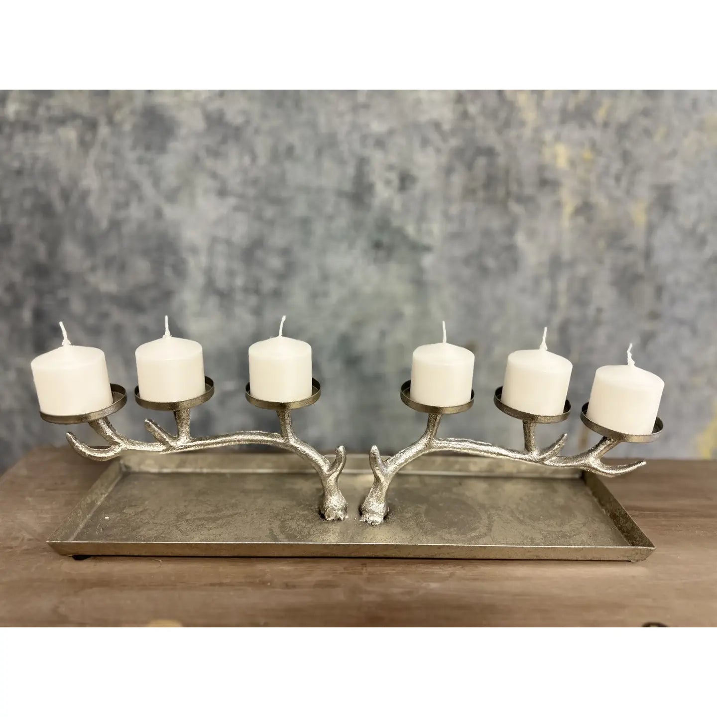 Iron Twig Candle Holder