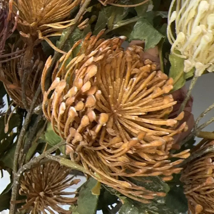 Artificial Pincushion Protea Arrangement