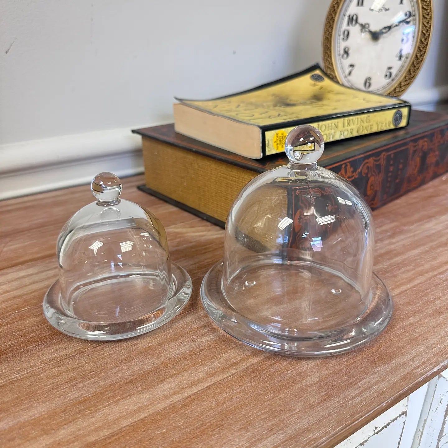Glass Dome Display Cloche with Base