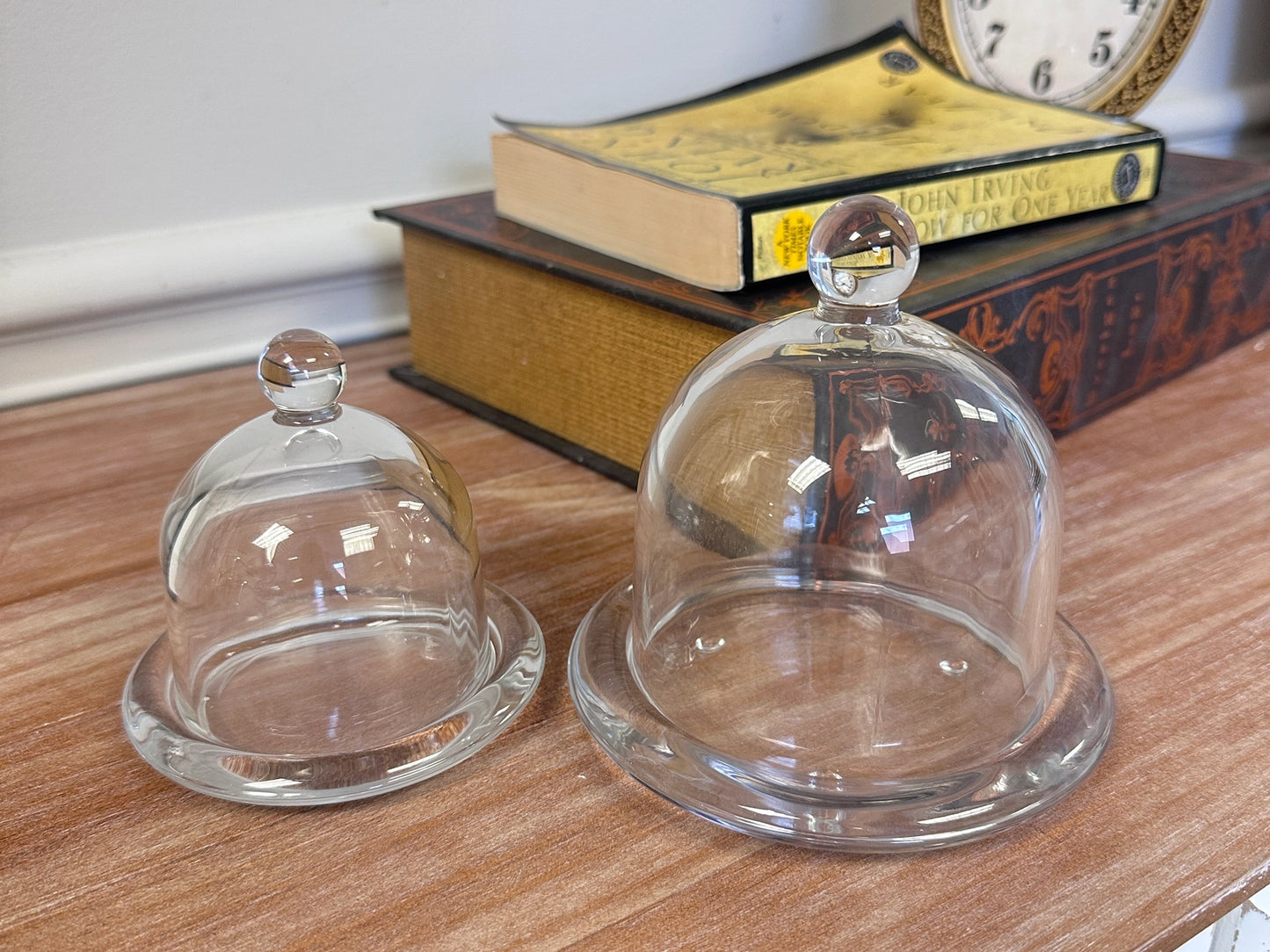 Glass Dome Display Cloche with Base