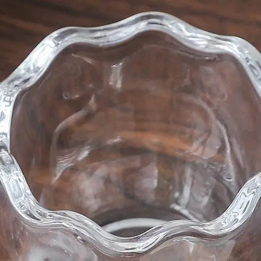 Glass Egg Shape Jar
