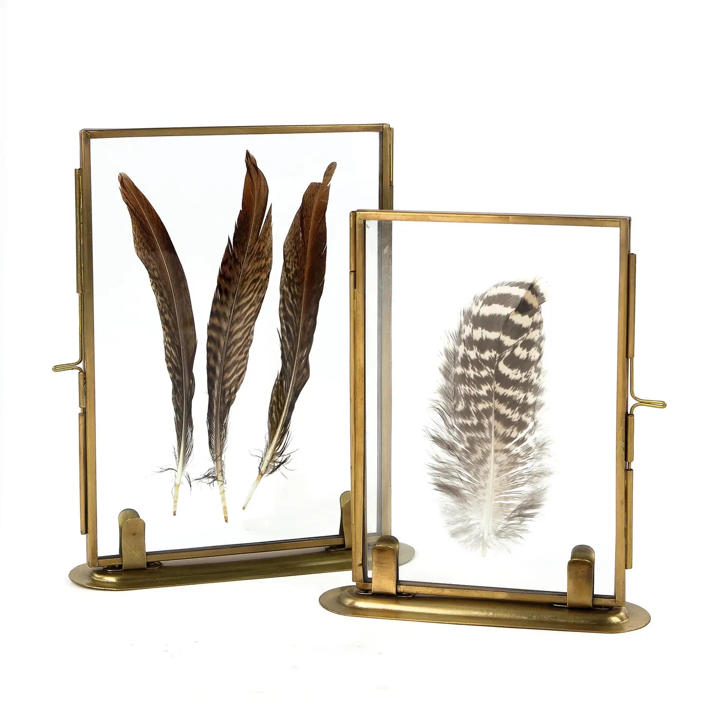 Solid Brass Frame with Stand