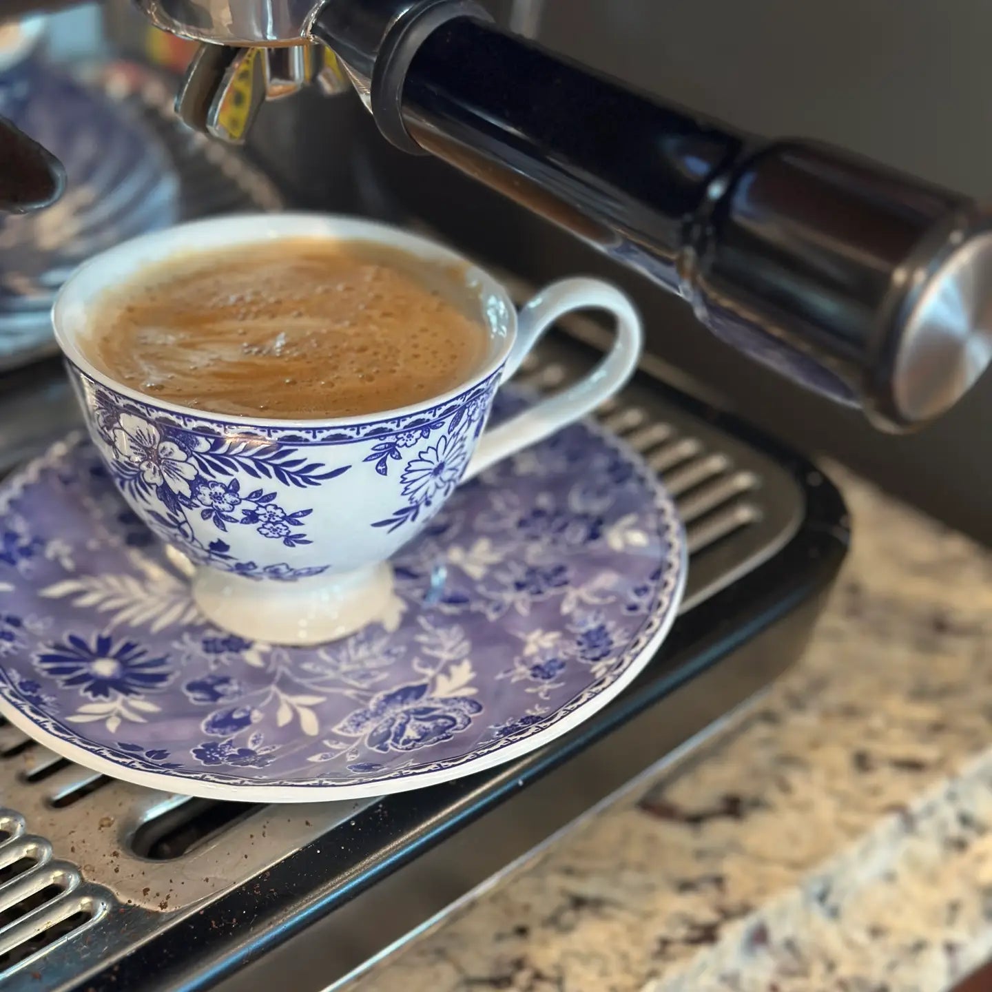 Porcelain Tea Cup with Saucer