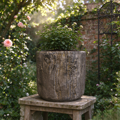 Tree Trunk Planter