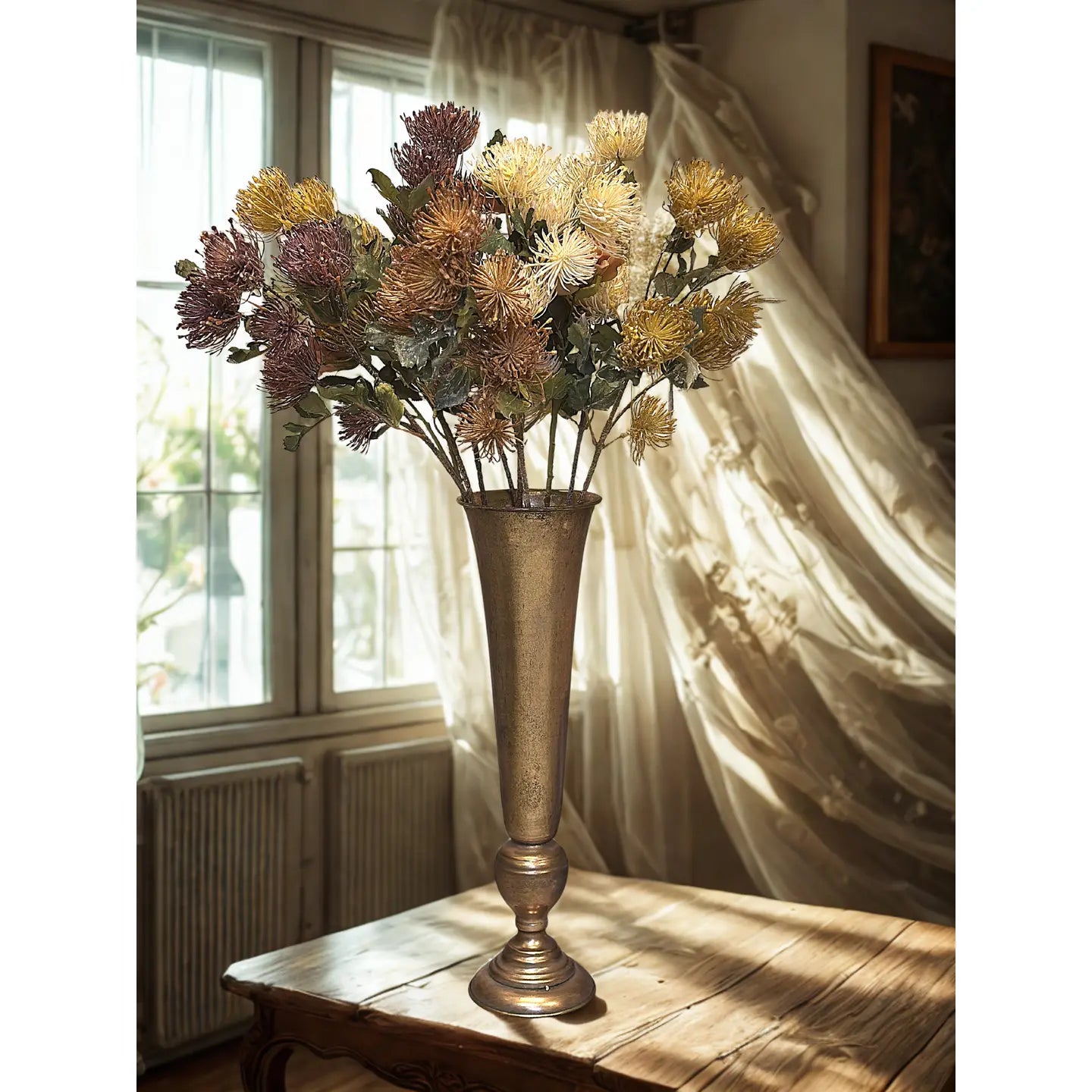 Artificial Pincushion Protea Arrangement