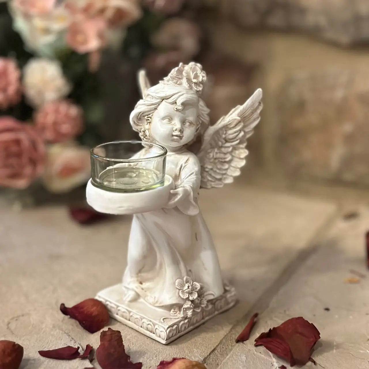 Angel Tea Light Candle Holder