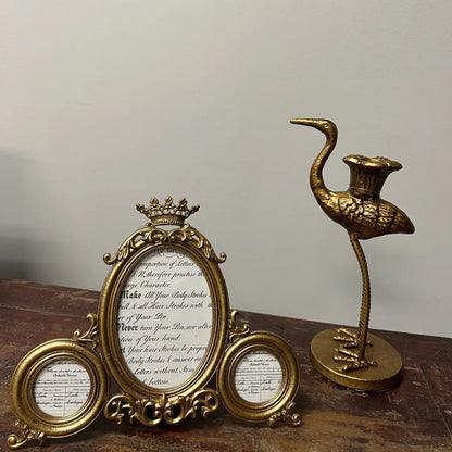 RETRO CROWN PHOTO FRAMES