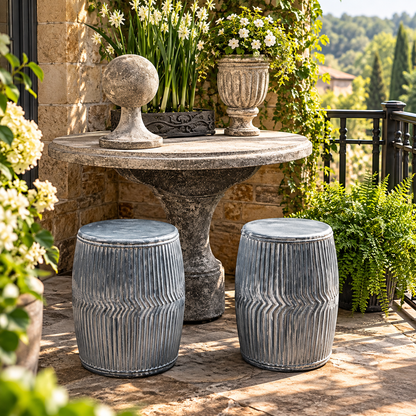 Dolly Stools/Planters - Set of 2
