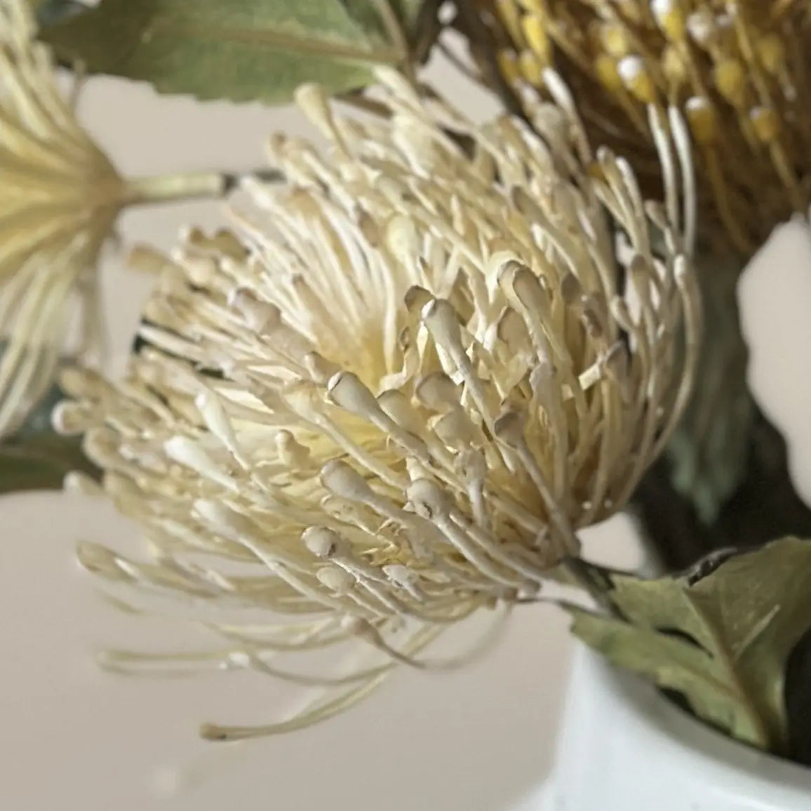 Artificial Pincushion Protea Arrangement