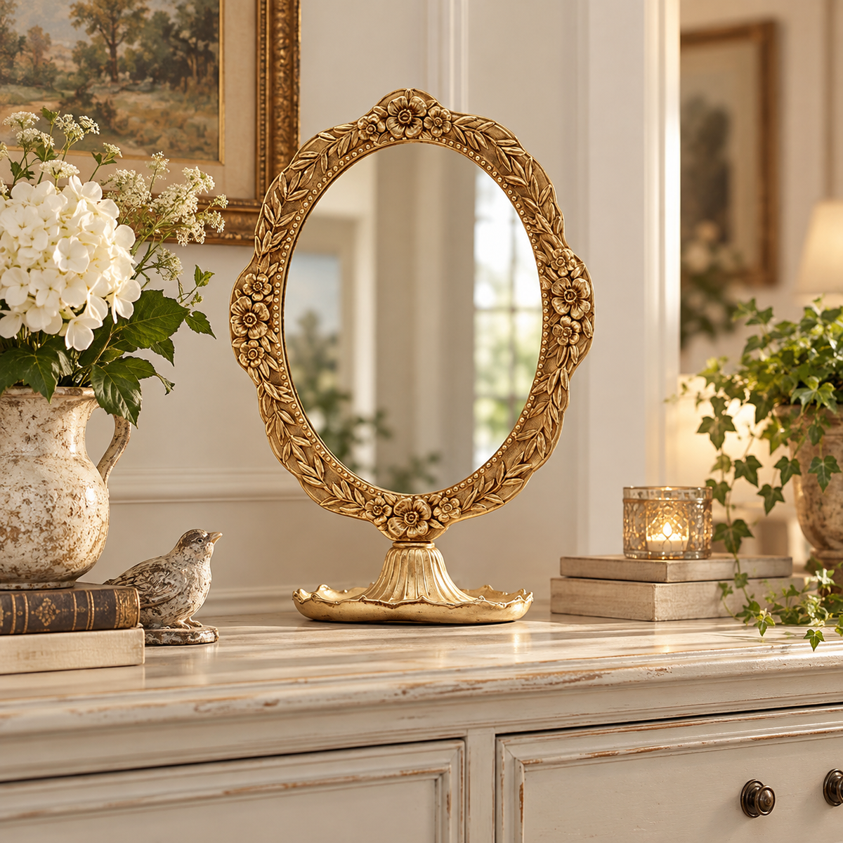 VINTAGE RESIN MIRROR