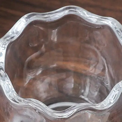 Glass Egg Shape Jar