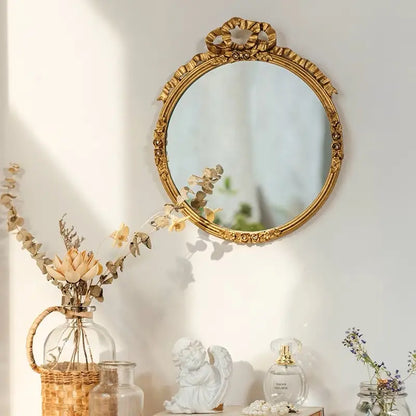PEWTER MIRROR
