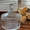 Crystal Glass Storage Jar