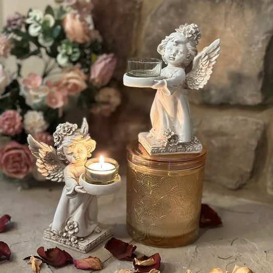 Angel Tea Light Candle Holder