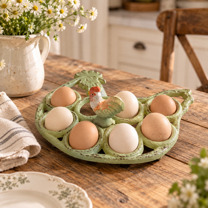 IRON EGG HOLDER