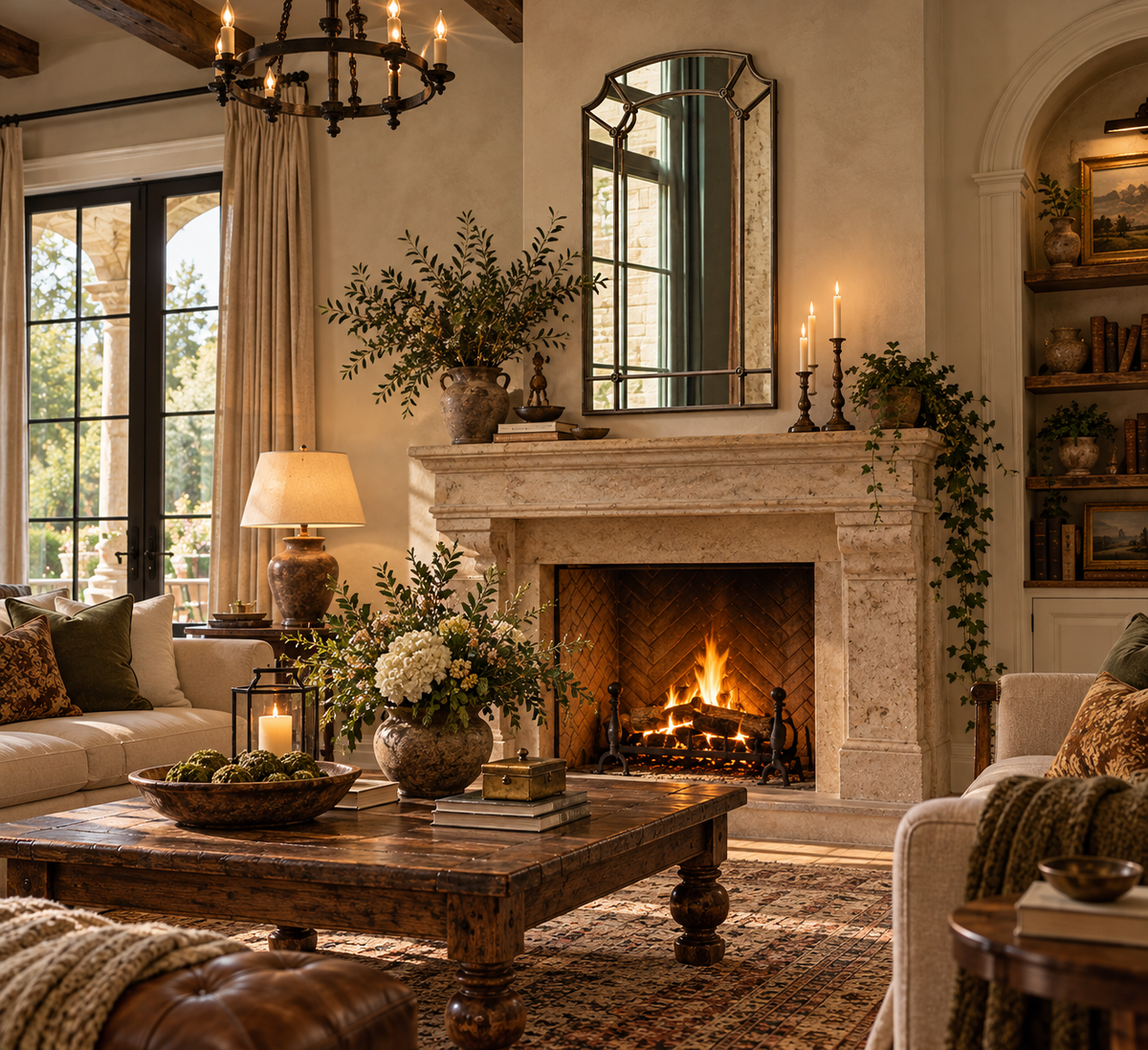 Cast Iron Classic Mirror