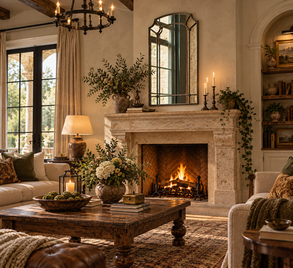 Cast Iron Classic Mirror