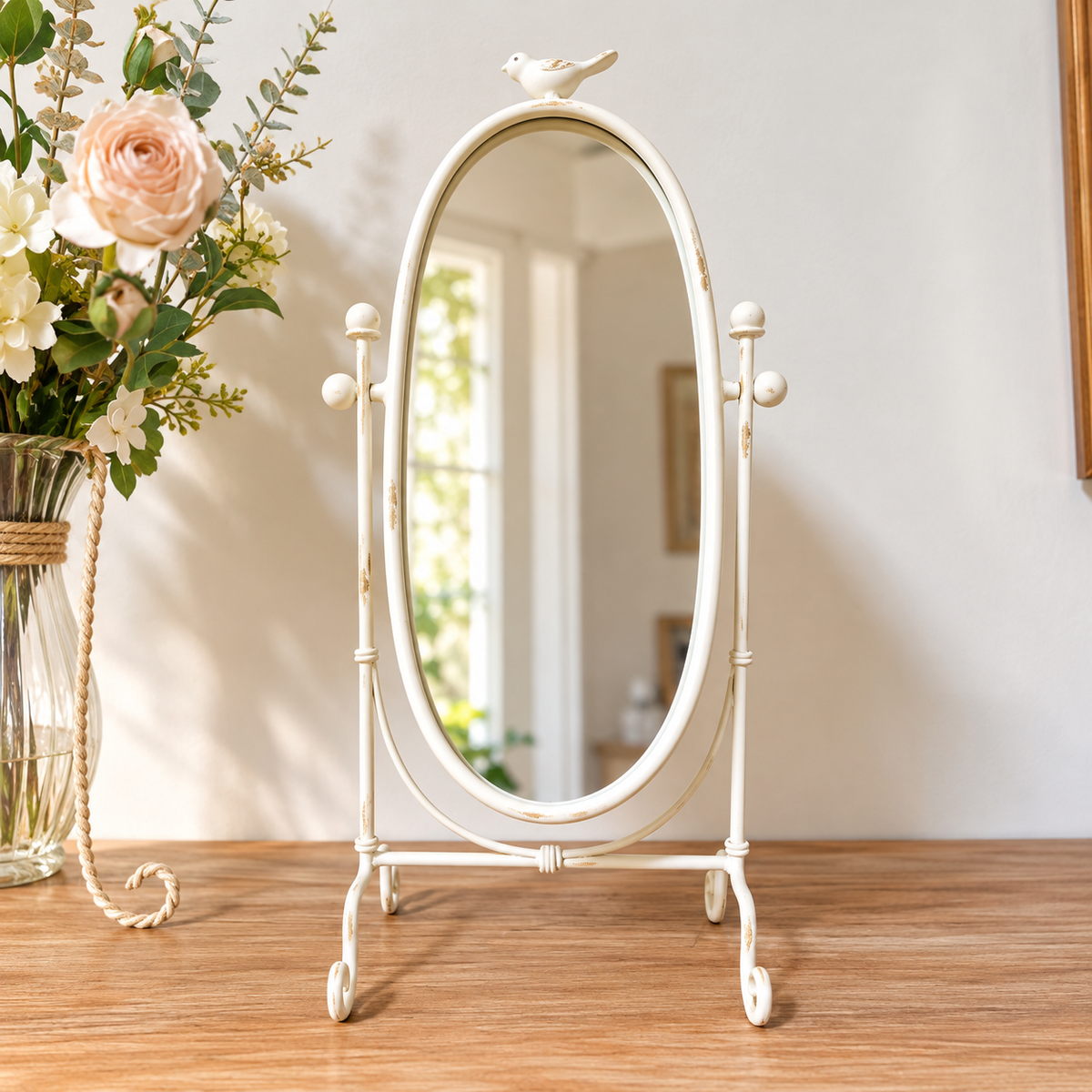 VINTAGE TABLE TOP SWING MIRROR