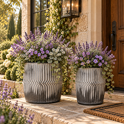 Dolly Stools/Planters - Set of 2