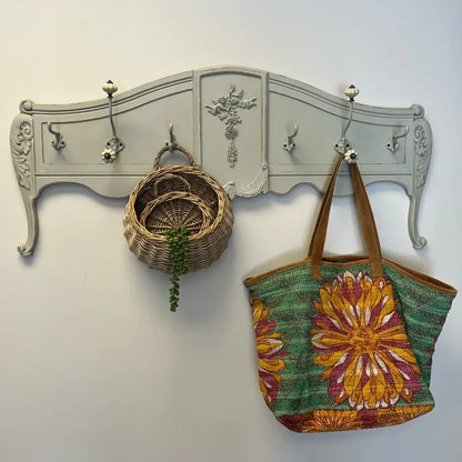 6-HOOK WALL MOUNTED COAT RACK