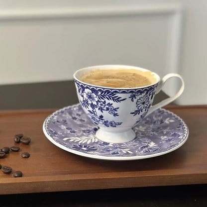 Porcelain Tea Cup with Saucer