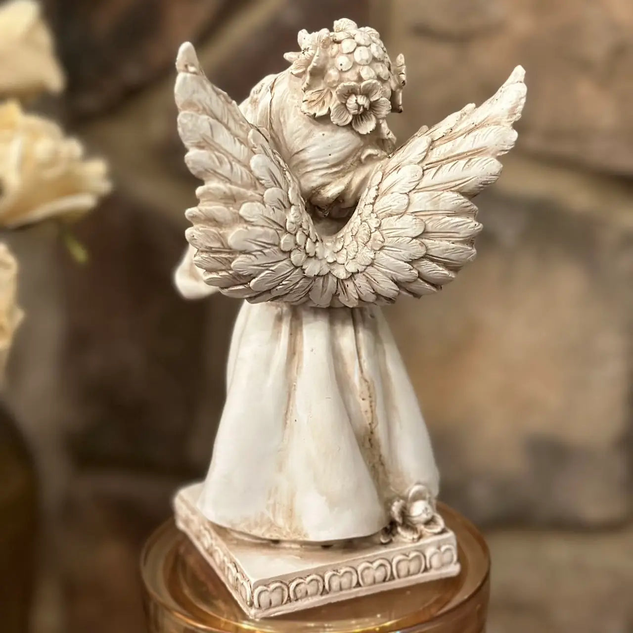 Angel Tea Light Candle Holder