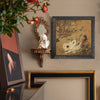 Wall Decor with Wood Carved Frame Set